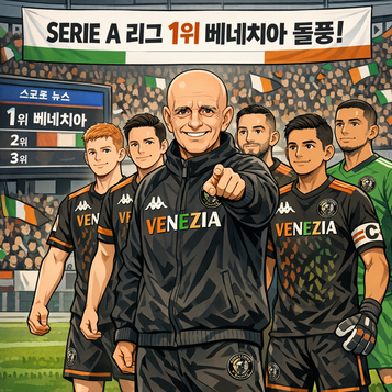 베네치아 아리고 사키 감독, 세리에A리그를 지배하다.